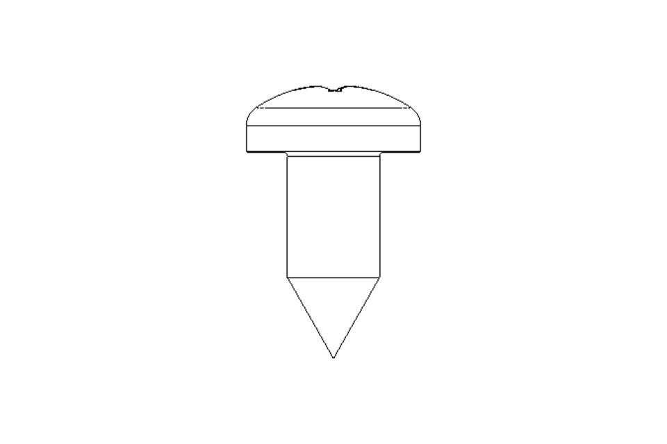 Blechschraube C 4,2x9,5 A2 DIN 7981