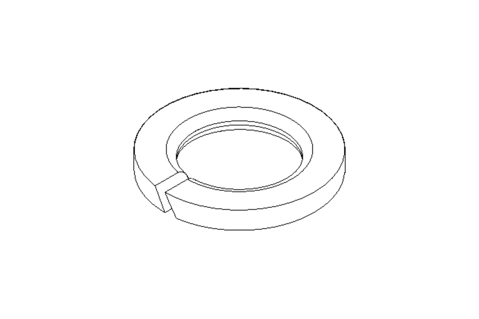 Federring B 12 St-Zn DIN127