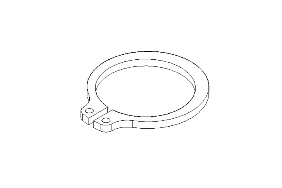 Anel de retenção 25x2 AC DIN471