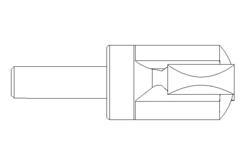 Wing knob M6x18 SS