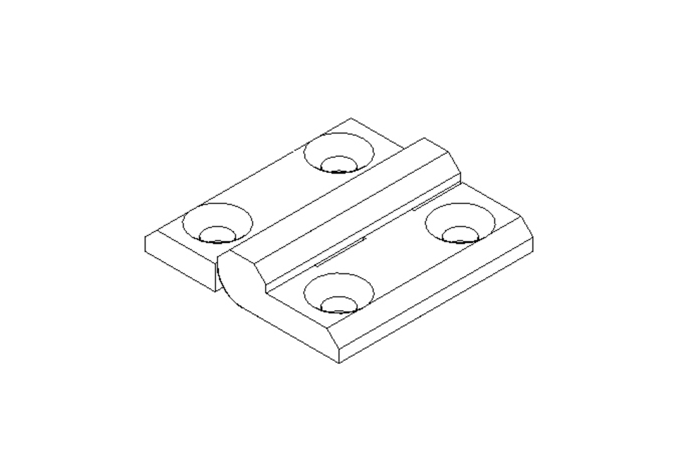 HINGE  40X40 GDZN