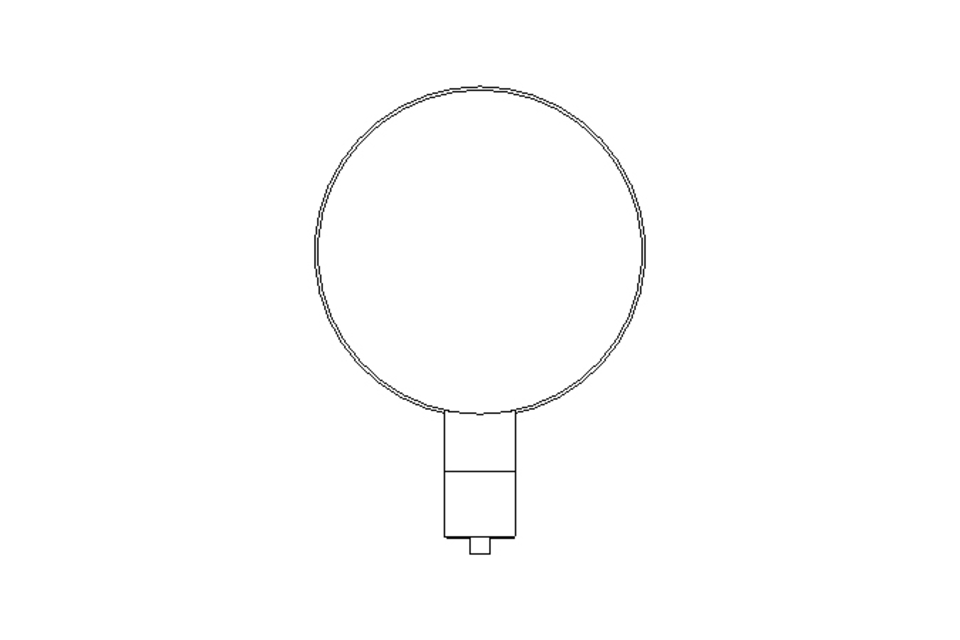 WIKA PRESSURE GAUGE 0-10 BAR