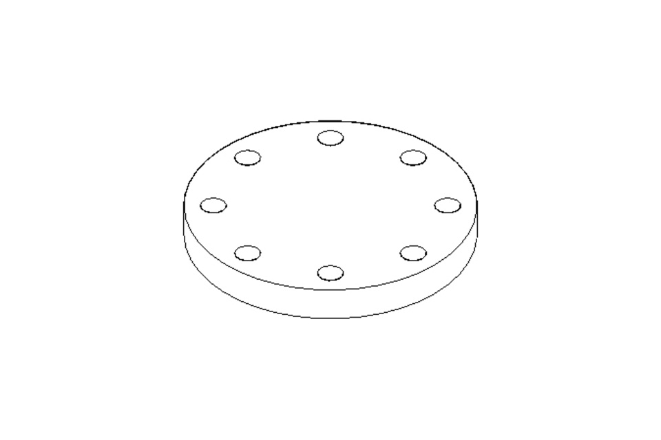 FLANGIA DN80 PN40 1.0460 DIN EN 1092-1