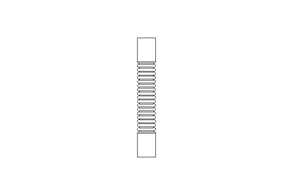 Soufflet L=120 d=15 DN15