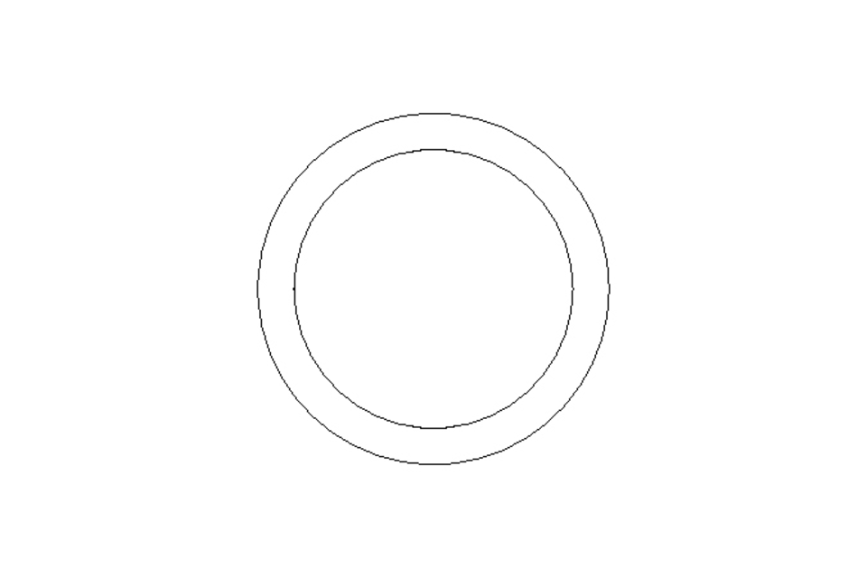 Sealing ring 50x63x1.5 EPDM