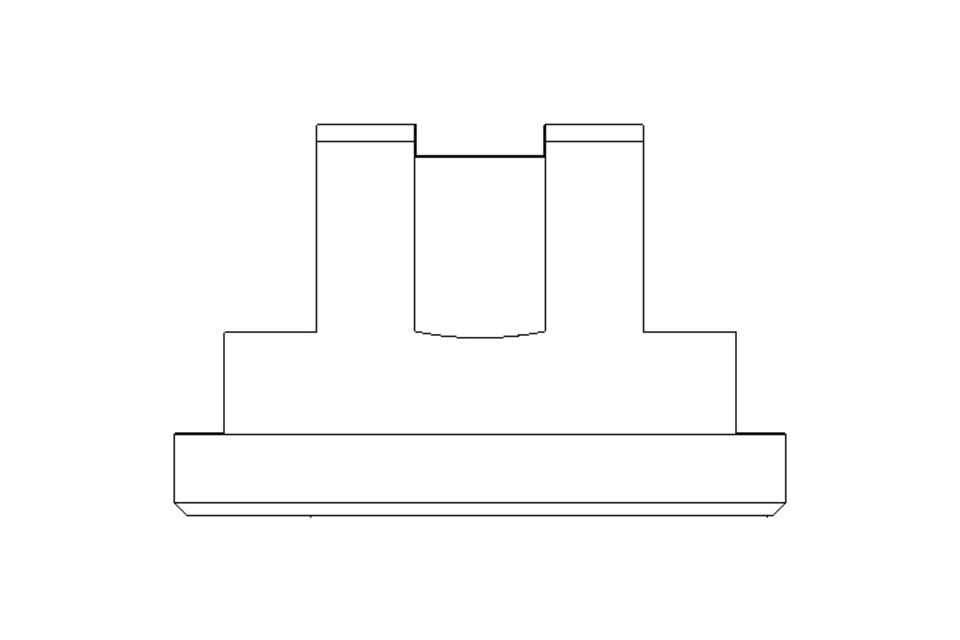 BLOWING NOZZLE WITH ELONGATED ORIFICE