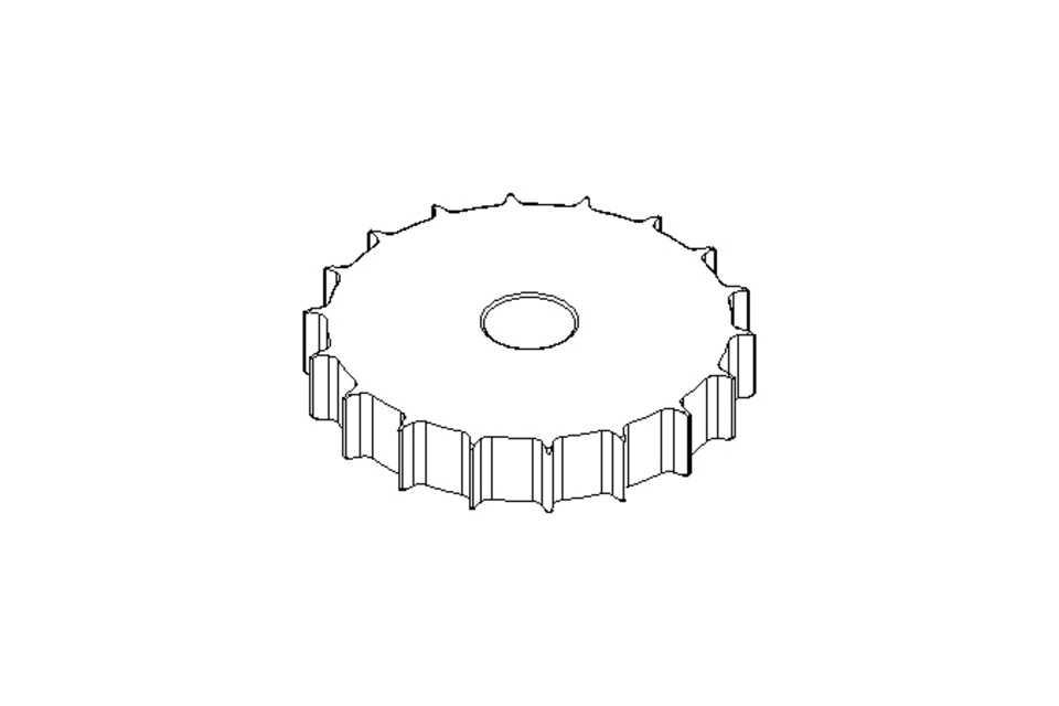 GUIDE SPROCKET WHEEL SERIES 2251 Z=18