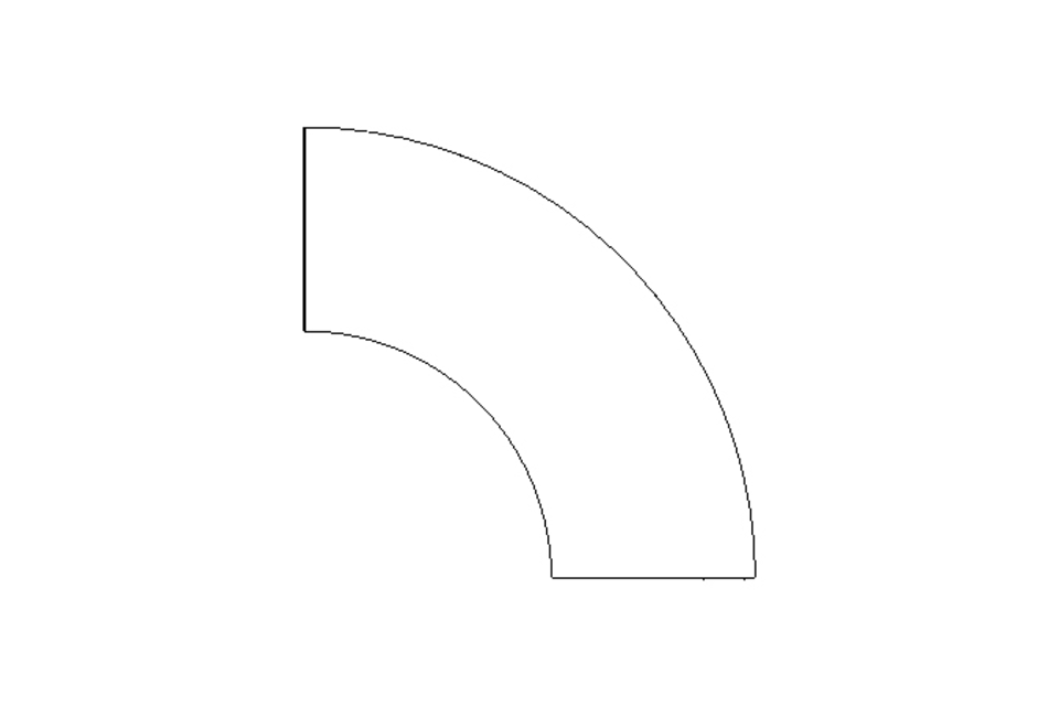 Rohrbogen BS-90 29x1,5 1.4404 DIN 11852