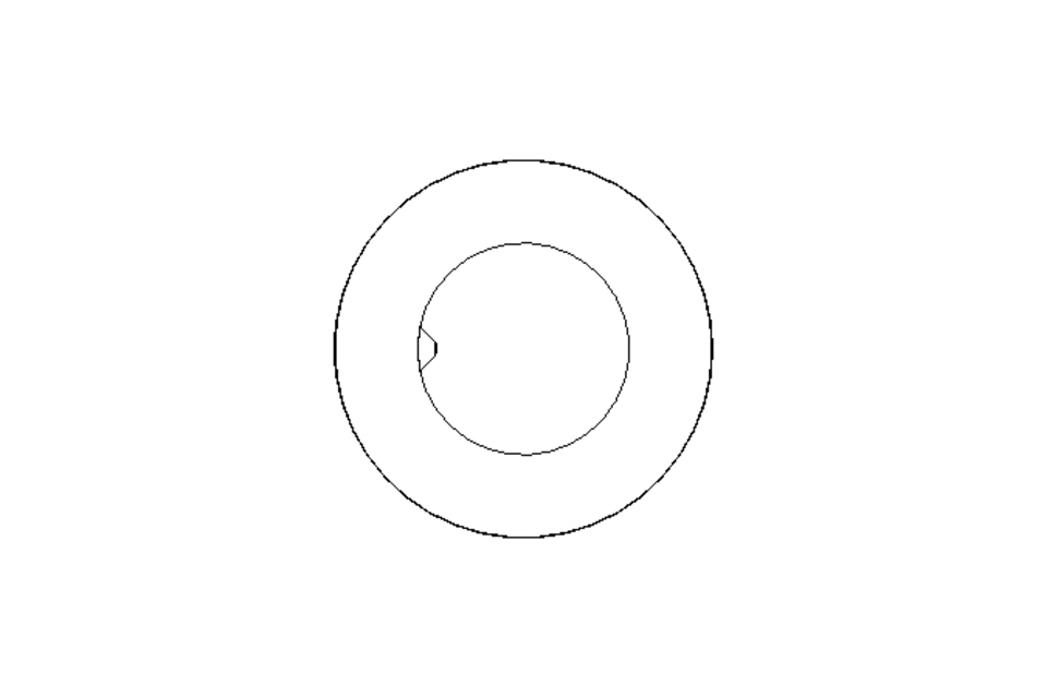 Anneau de réglage A 18x32x14 A2 DIN705