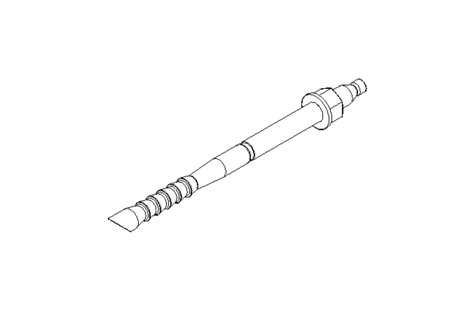 Gewindestange M16x125/100