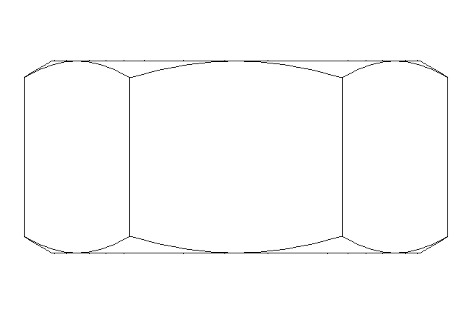 Sechskantmutter M8 A2 DIN934