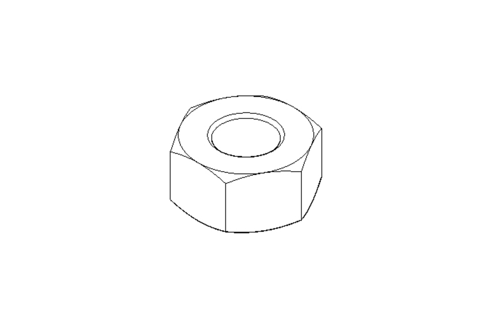 Hexagon nut M8 A2 DIN934