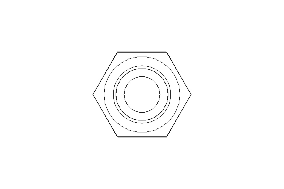 Hexagon screw M8x35 A2 70 ISO4017