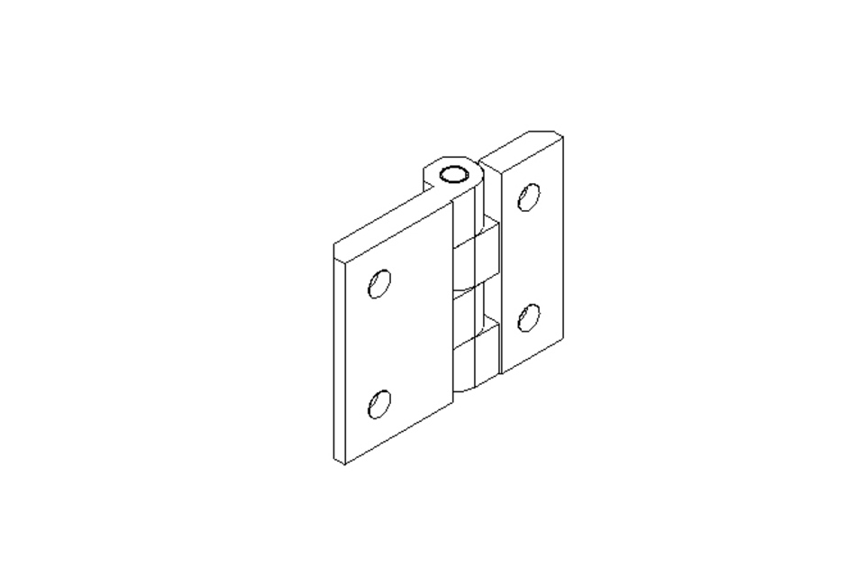 Scharnier 63x50x5 GD-Zn