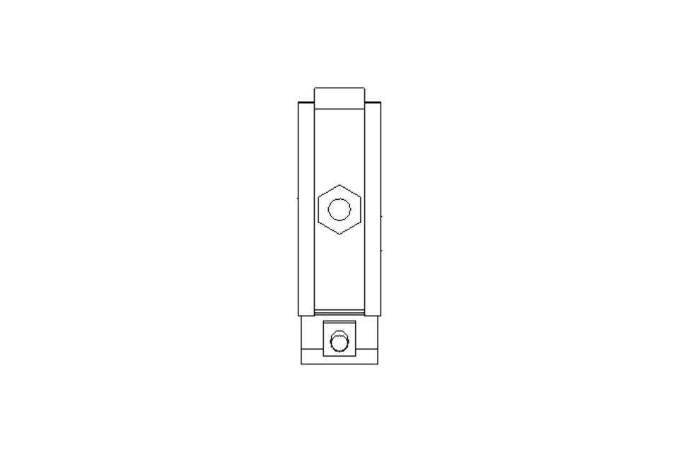 Pipe clamp D=48 B=25