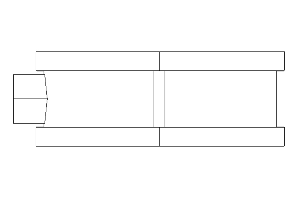 Pipe clamp D=48 B=25