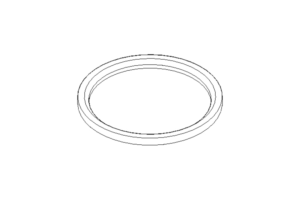 Sealing ring 56.5x66.5x4 NBR