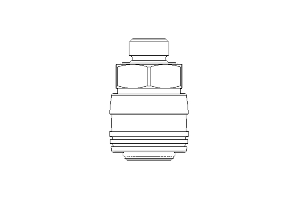 SOCKET CONNECTOR   KD4-1/4-A