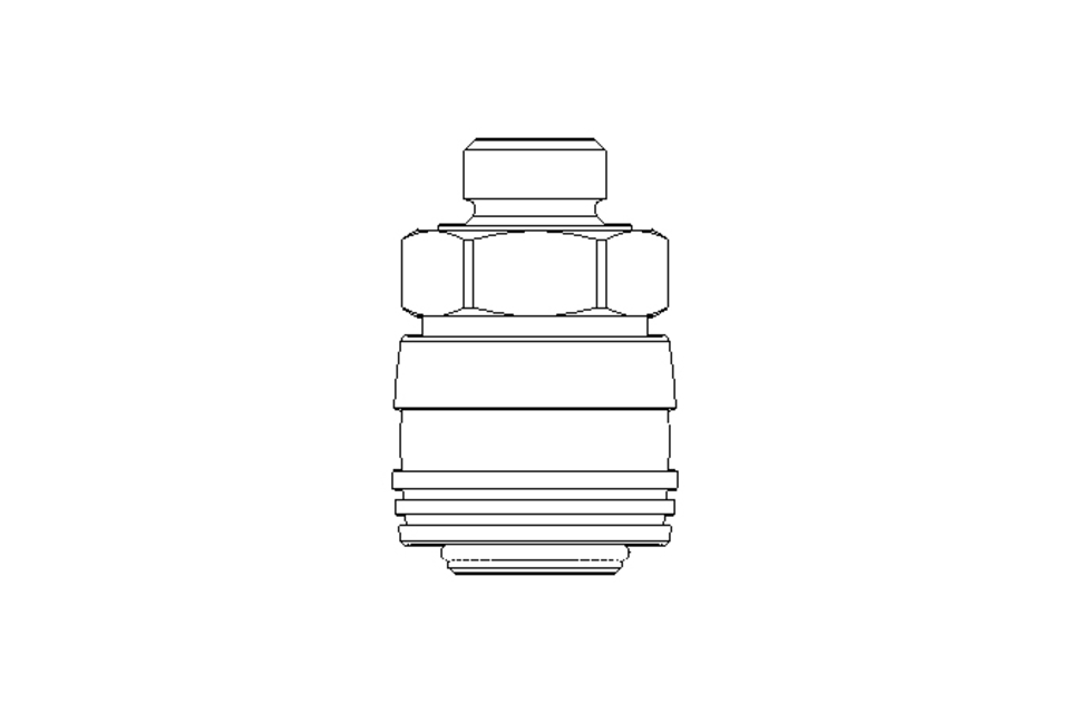 SOCKET CONNECTOR   KD4-1/4-A