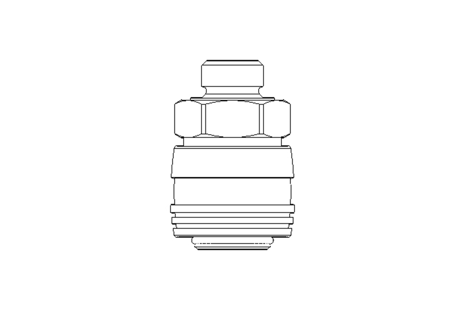 SOCKET CONNECTOR   KD4-1/4-A