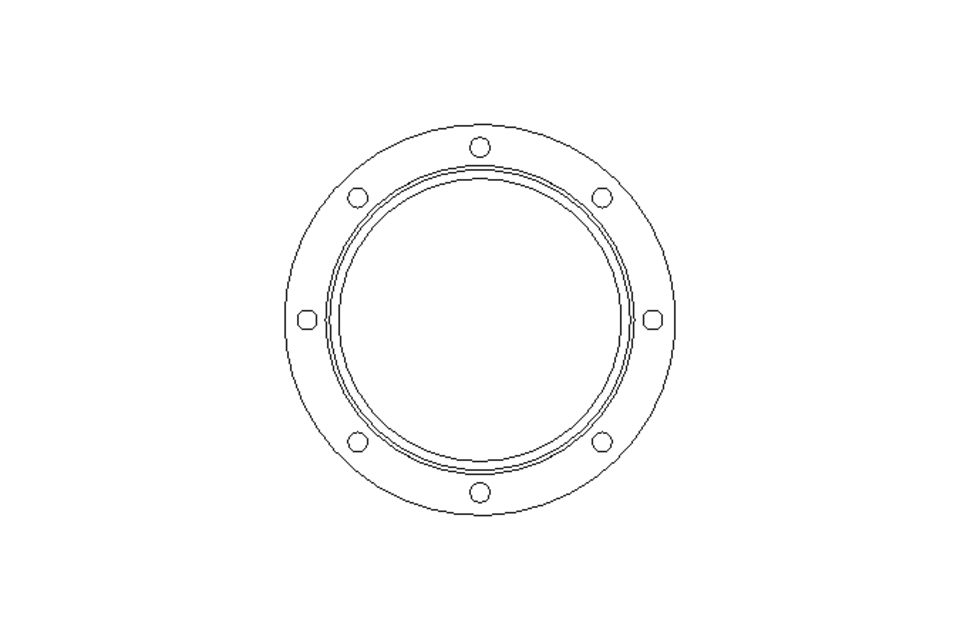 Blank flange