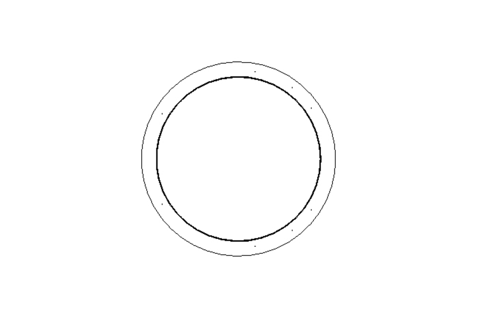 Sealing ring TVY 125x148.4x8.9 PTFE