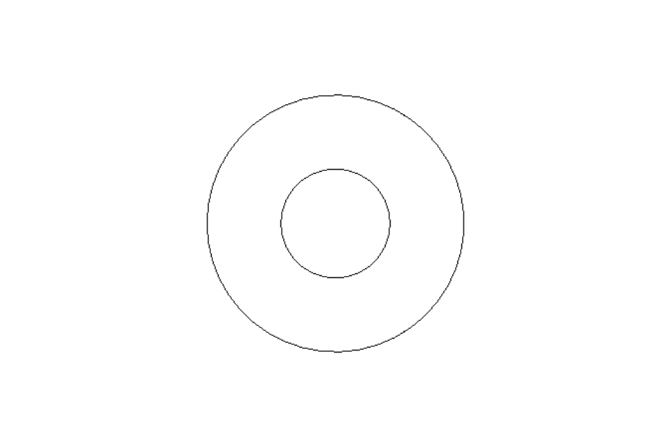 Sealing disk 6.8x16x3.3 EPDM