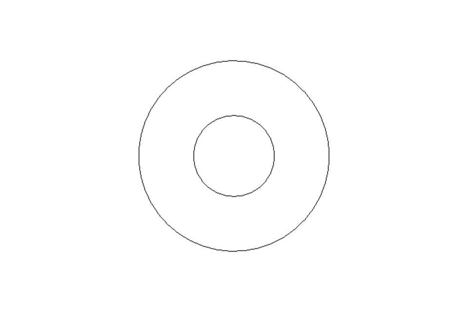 Sealing disk 6.8x16x3.3 EPDM