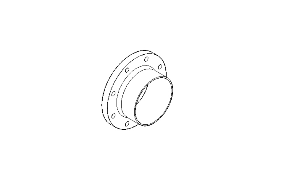 FLANGE  DN100 ISO FORM V 1.4539