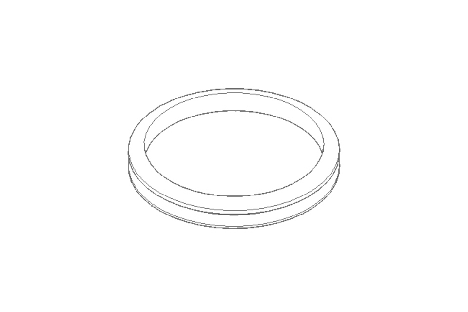 Кoльцo v-oбpазного сeчения 65A 58x5 NBR