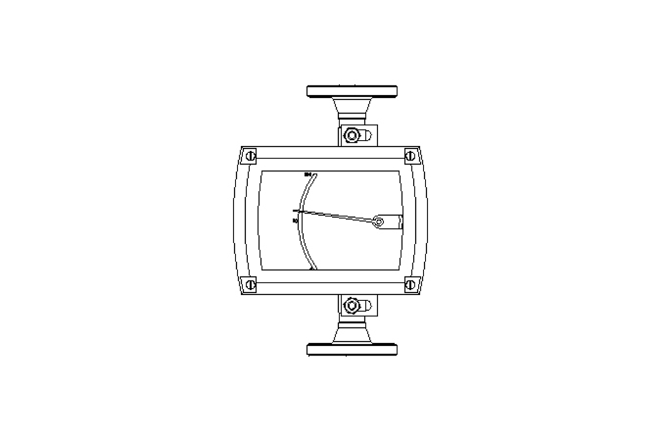 Schwebekörper-Durchflussmesser DN25