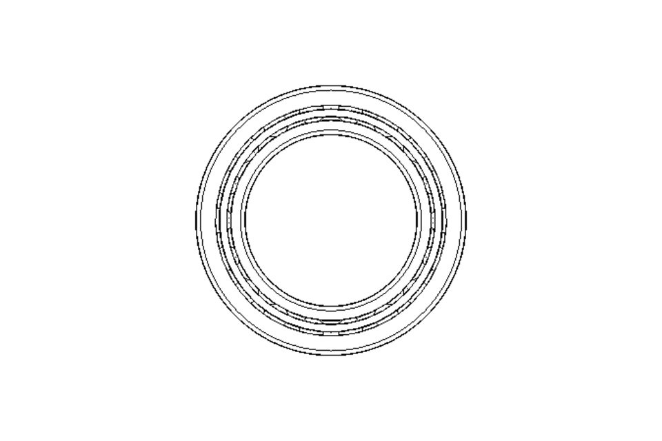 Ang.-cont. ball bearing 80x125x22