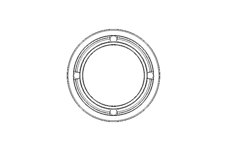 Taper roller bearing 32028 X 140x210x90