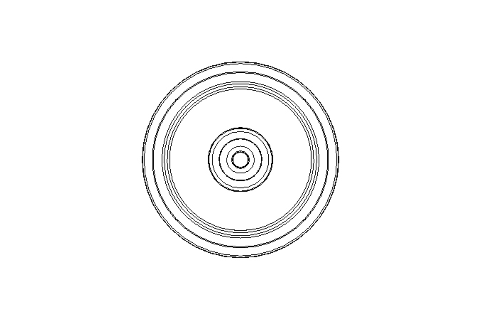 Rubber bellows L=46.2 D=61