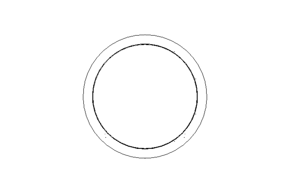 Sealing ring TVM 90x100.5x7.1 PTFE