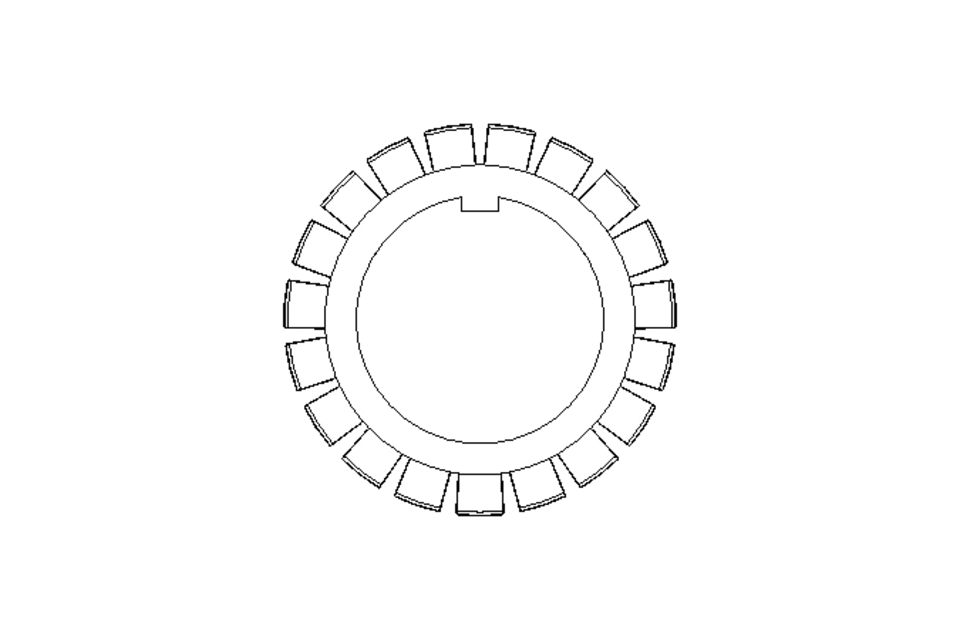 Locking bracket MB8 40x62 St-Zn DIN5406