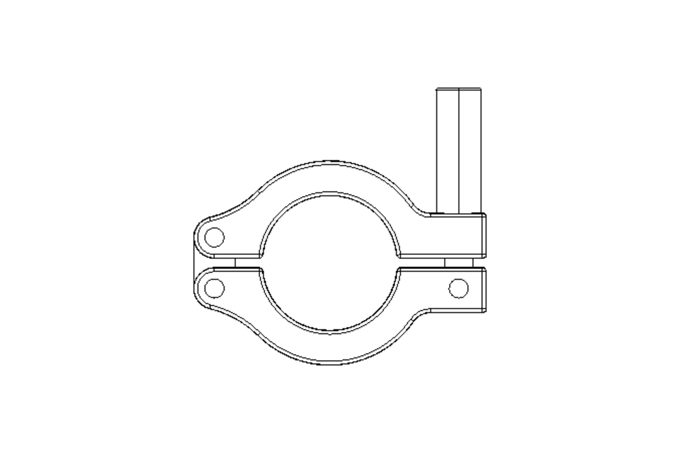 Klammer DN25