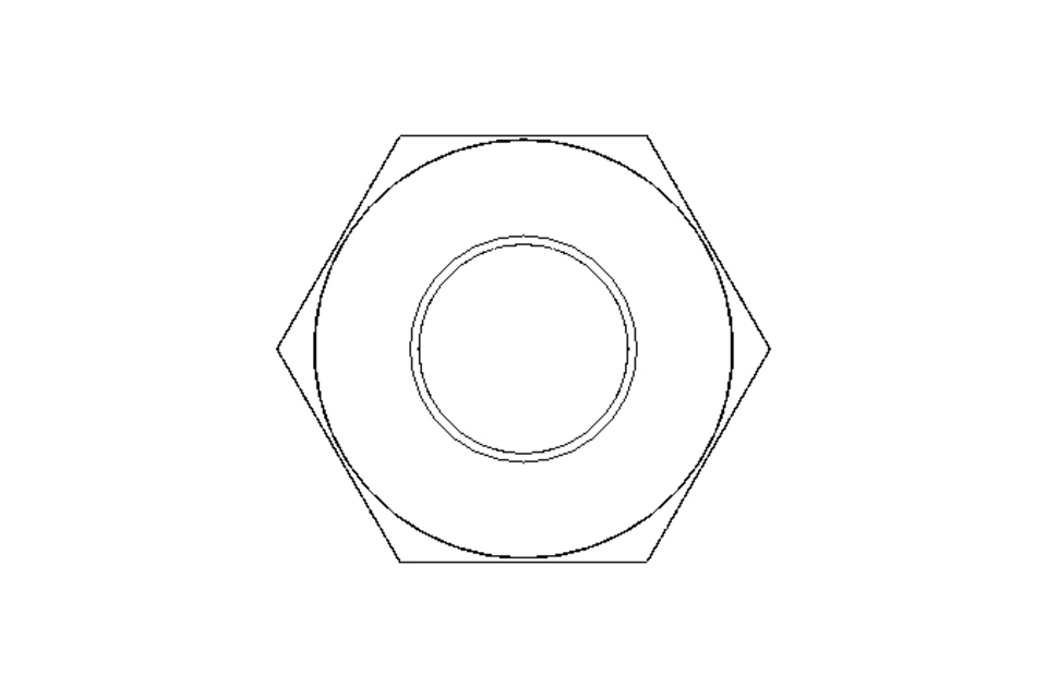 Shear nut M6 A2