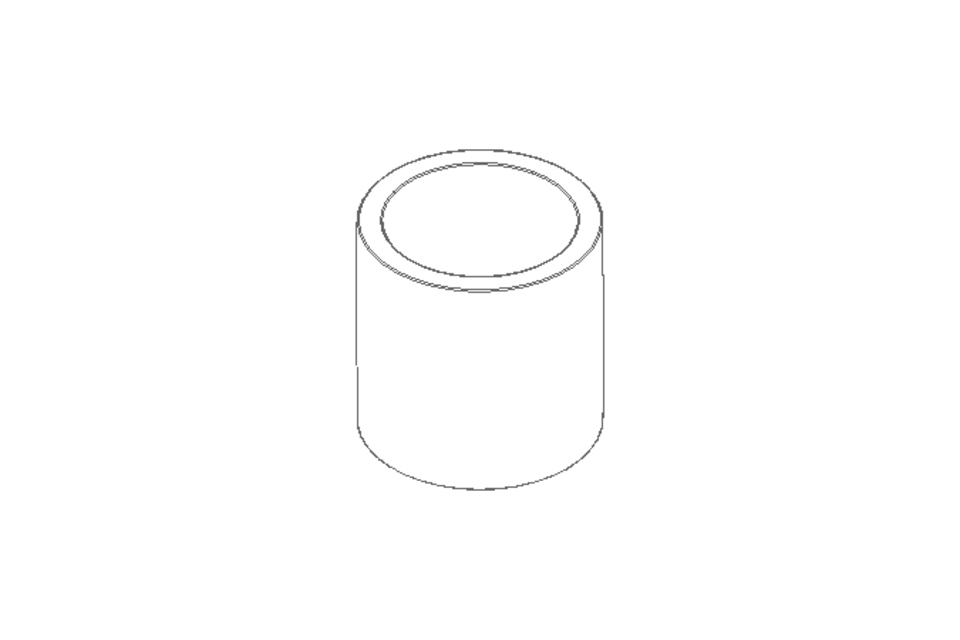 Casq.cojinete de desliz. 40x50x50
