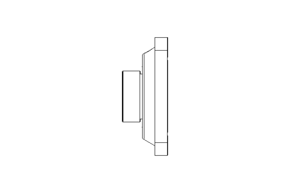 Flange bearing PCF 35/38.9x118