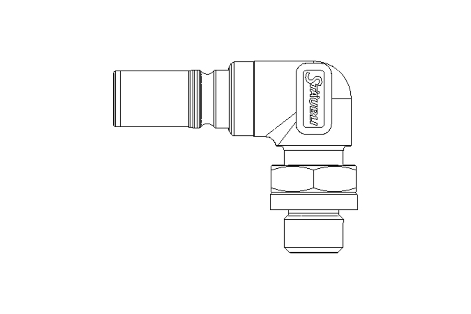 HOSE COUPLING  1/4