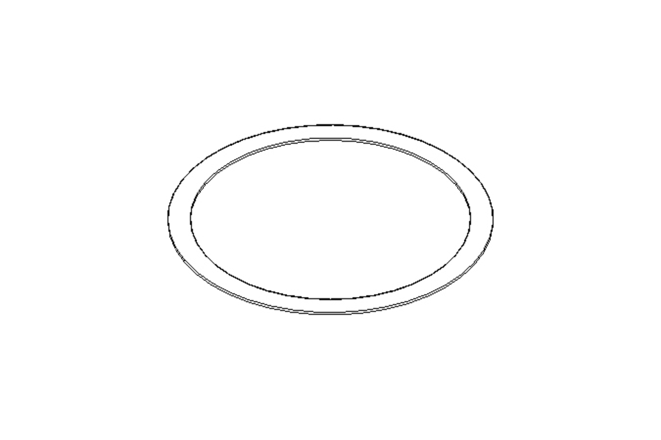 Sealing disk 190x220x2 MVQ