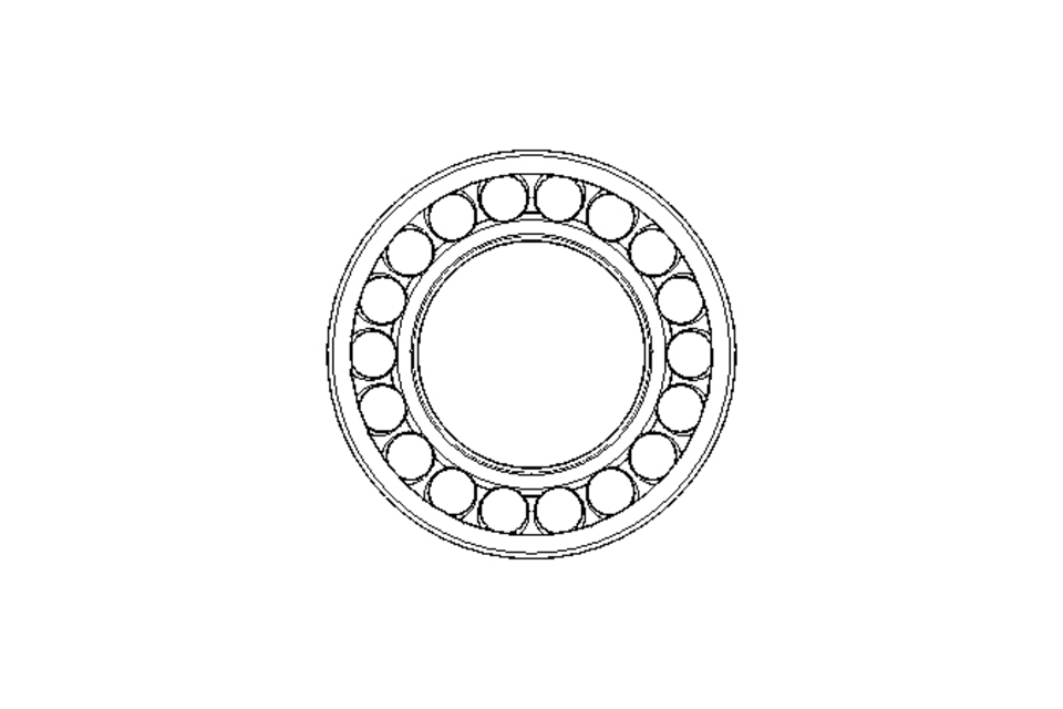 Spherical roller bearing 22228 E1K-C3