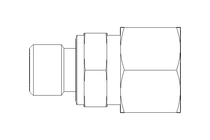 Conexão roscada de tubo L 12 G1/4"