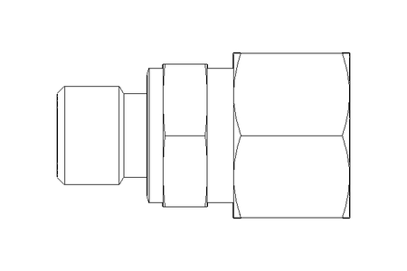 Conexão roscada de tubo L 12 G1/4"