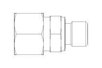 Conexão roscada de tubo L 12 G1/4"