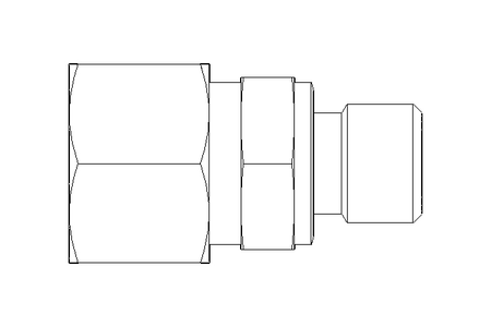 Conexão roscada de tubo L 12 G1/4"