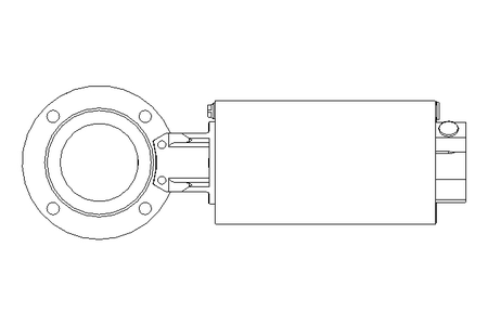 Absperrklappe pneumatisch DN65