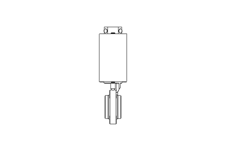 Absperrklappe pneumatisch DN65