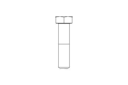 Tornillo cab. hexag. M24x100 A2 50